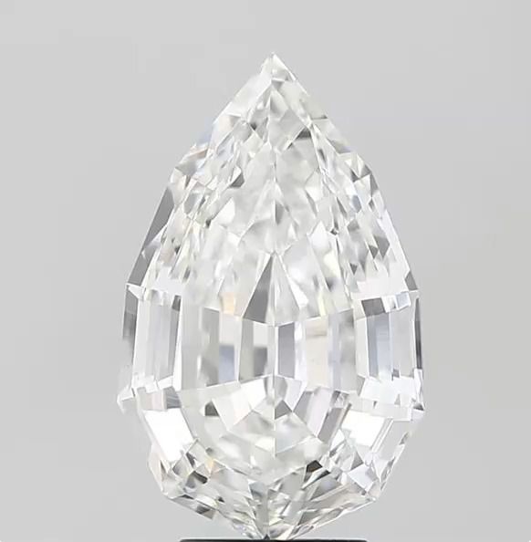 Lab Grown Diamond 2Ct D-VVS2 Pear - IGILG816650551 1