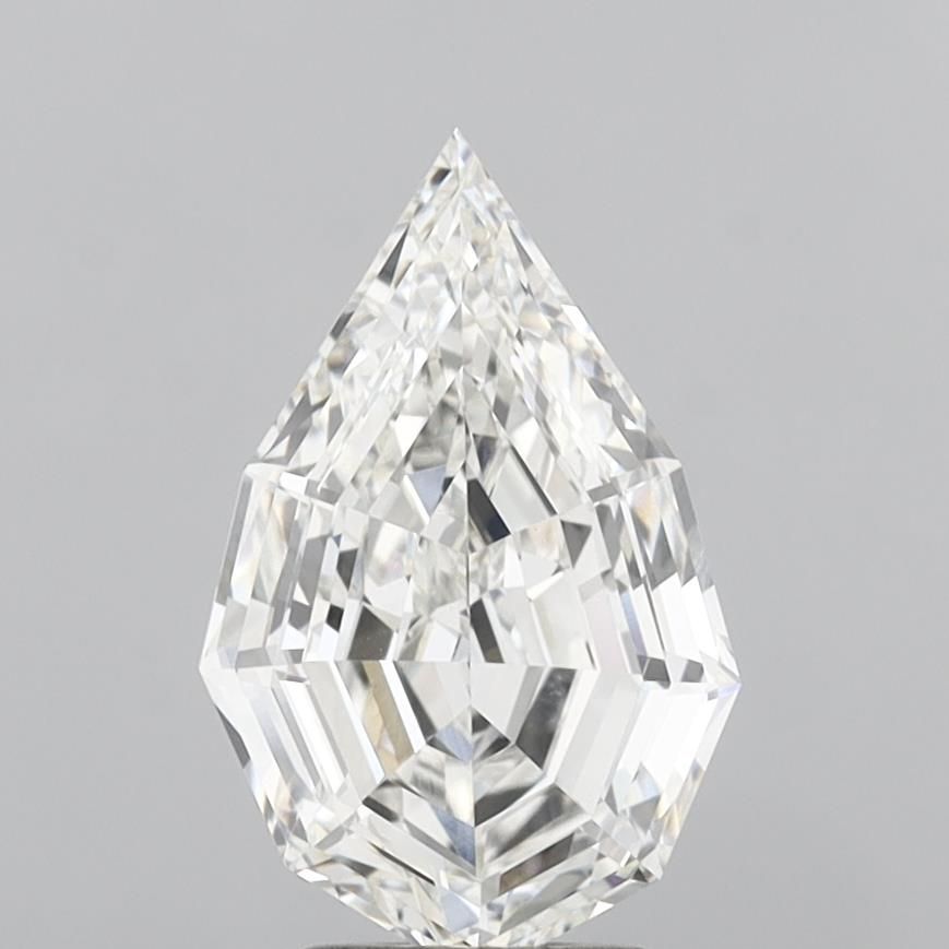 Lab Grown Diamond 3,1Ct G-VVS2 Pear - IGILG811641332 1