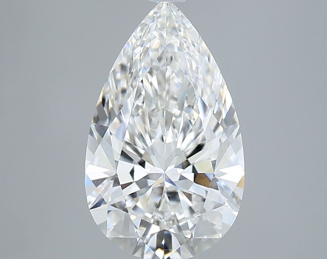 Lab Grown Diamond 3,55Ct E-VS1 Pear - IGILG816647836 1
