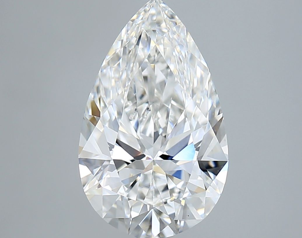 Lab Grown Diamond 3,5Ct E-VVS2 Pear - IGILG809677975 1
