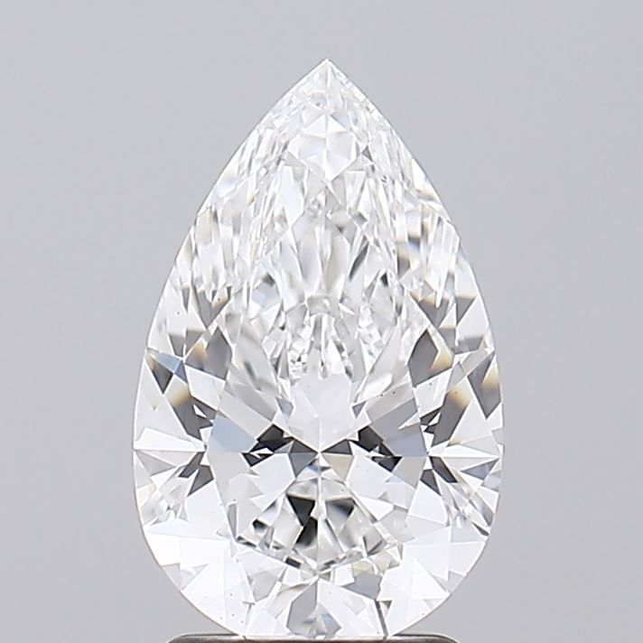 Lab Grown Diamond 2,27Ct E-VS1 Pear - IGILG819624630 1