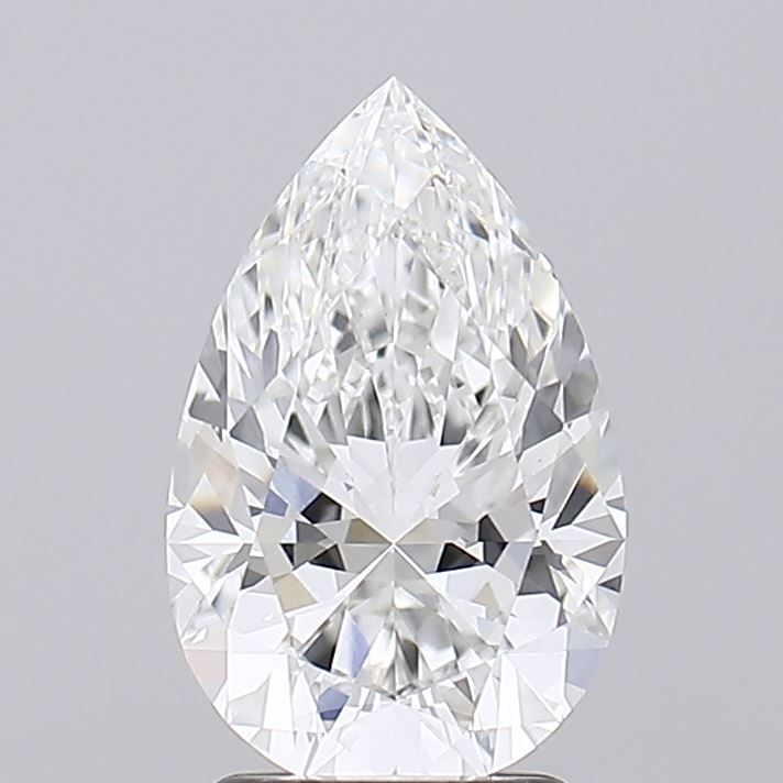 Lab Grown Diamond 2,35Ct E-VVS2 Pear - IGILG819624629 1