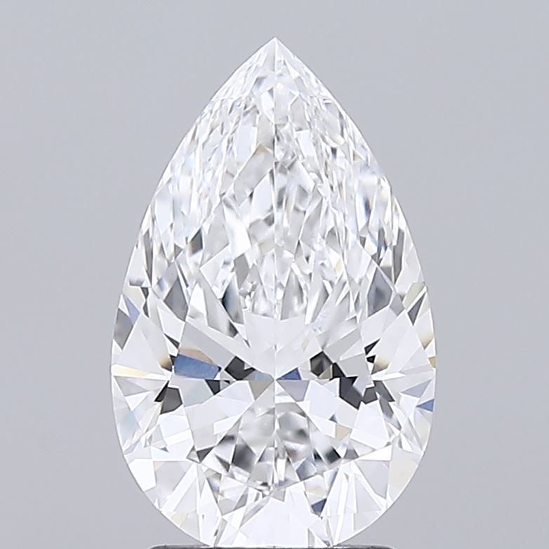 Lab Grown Diamond 2,08Ct D-VVS2 Pear - IGILG776651607 1