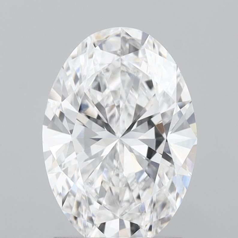 Lab Grown Diamond 1,9Ct D-VVS2 Oval - IGILG818688333 1