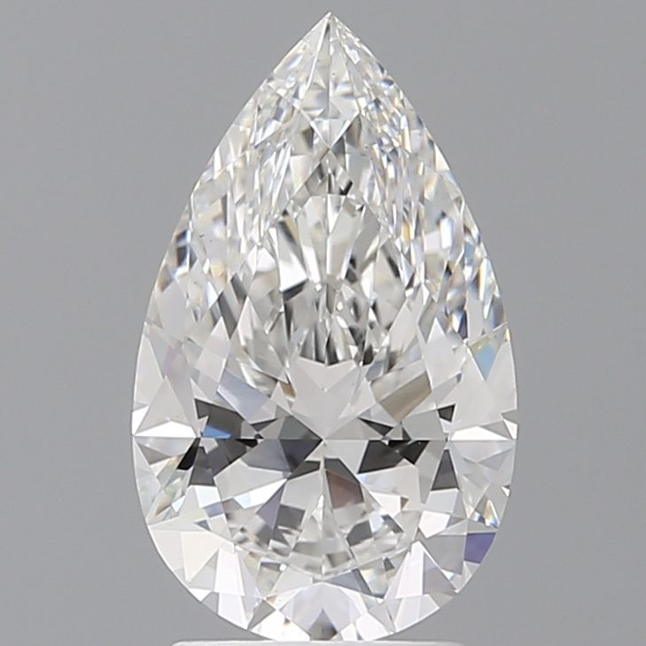 Lab Grown Diamond 2,6Ct E-VS1 Pear - IGILG817692312 1