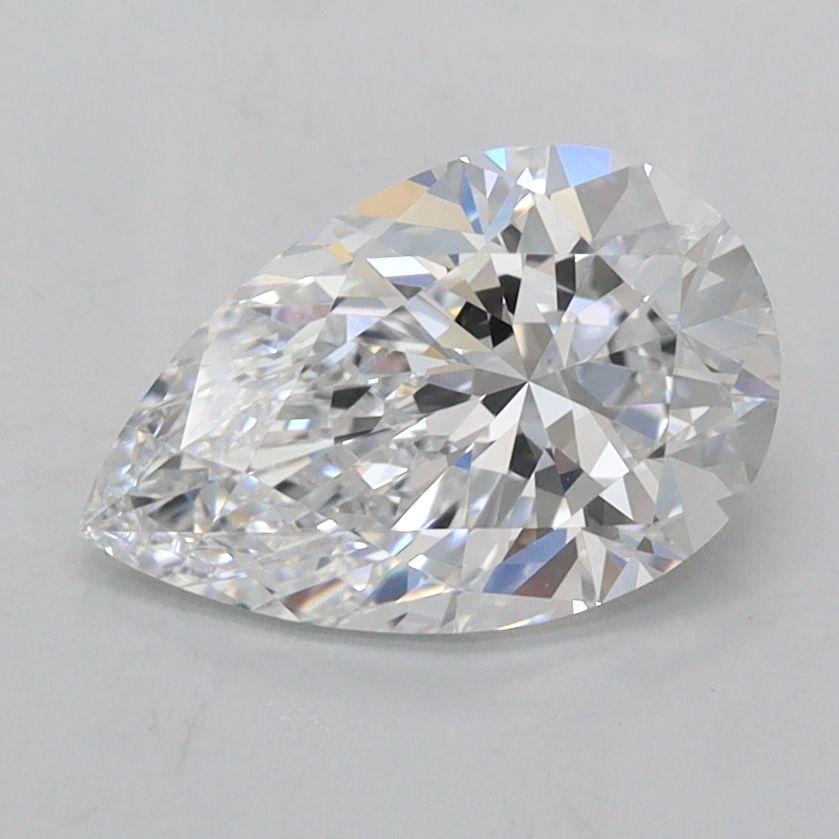 Lab Grown Diamond 1,51Ct D-IF Pear - IGILG816611994 1