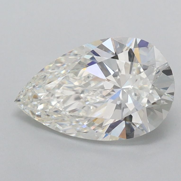 Lab Grown Diamond 1,23Ct F-VVS1 Pear - IGILG816612007 1
