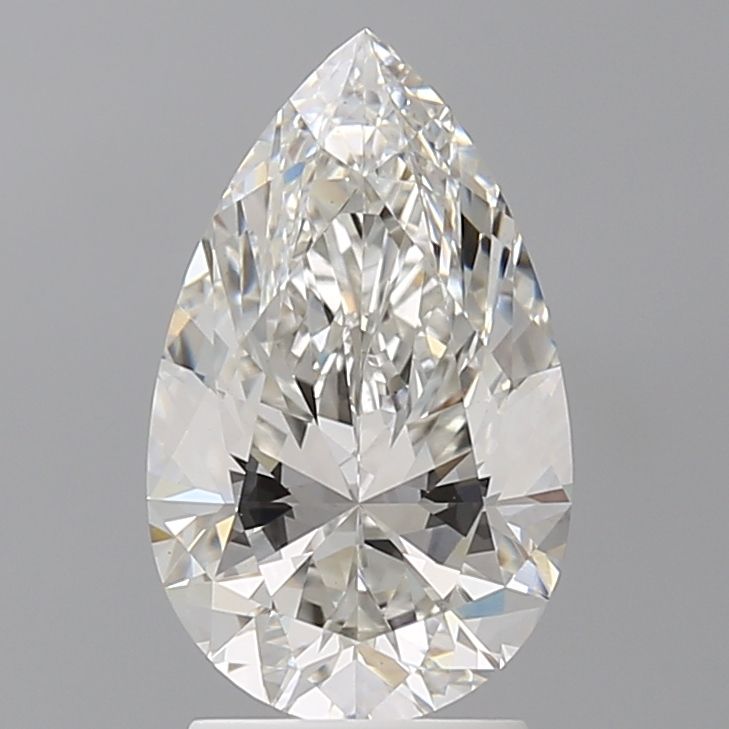 Lab Grown Diamond 2,6Ct F-VS1 Pear - IGILG818692599 1