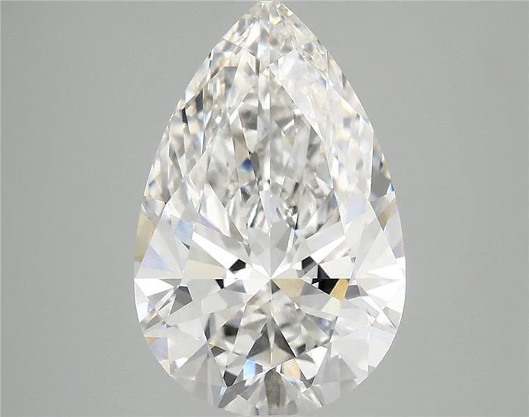 Lab Grown Diamond 3,01Ct F-VVS1 Pear - IGILG813677327 1