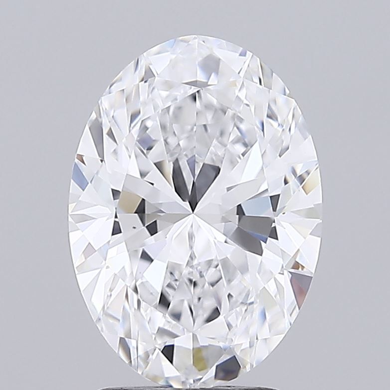 Lab Grown Diamond 2,8Ct D-IF Oval - IGILG812609406 1
