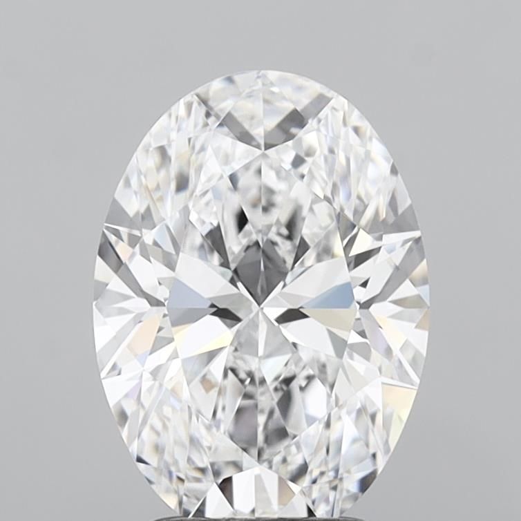 Lab Grown Diamond 2,76Ct D-FL Oval - IGILG816626981 1
