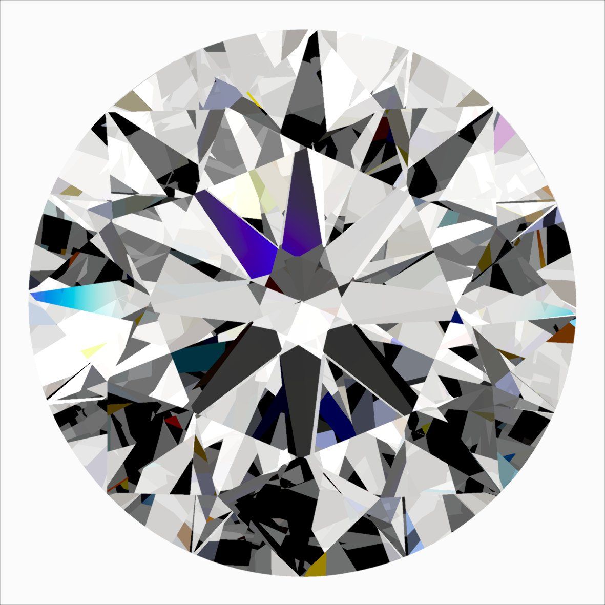 Diamond Natural 0,56Ct E-VVS2 Round - IGI806610662 1