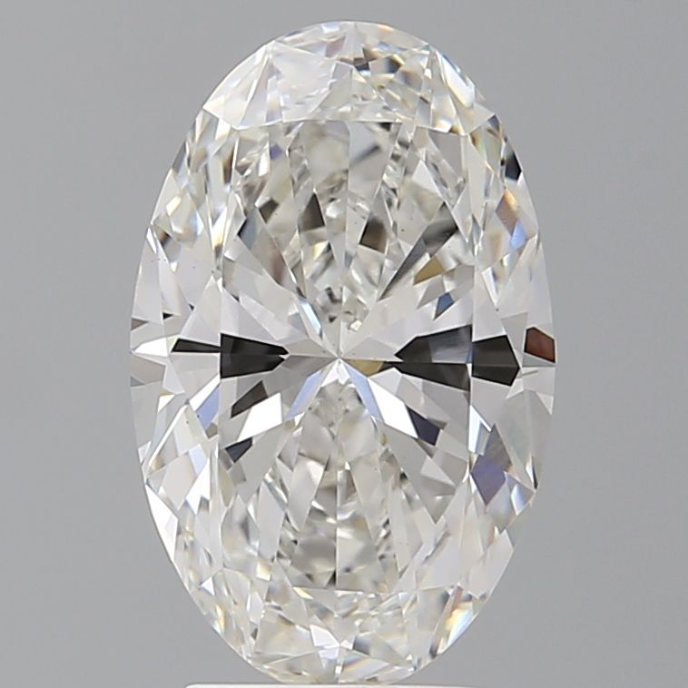 Lab Grown Diamond 3,51Ct F-VVS2 Oval - IGILG817658019 1