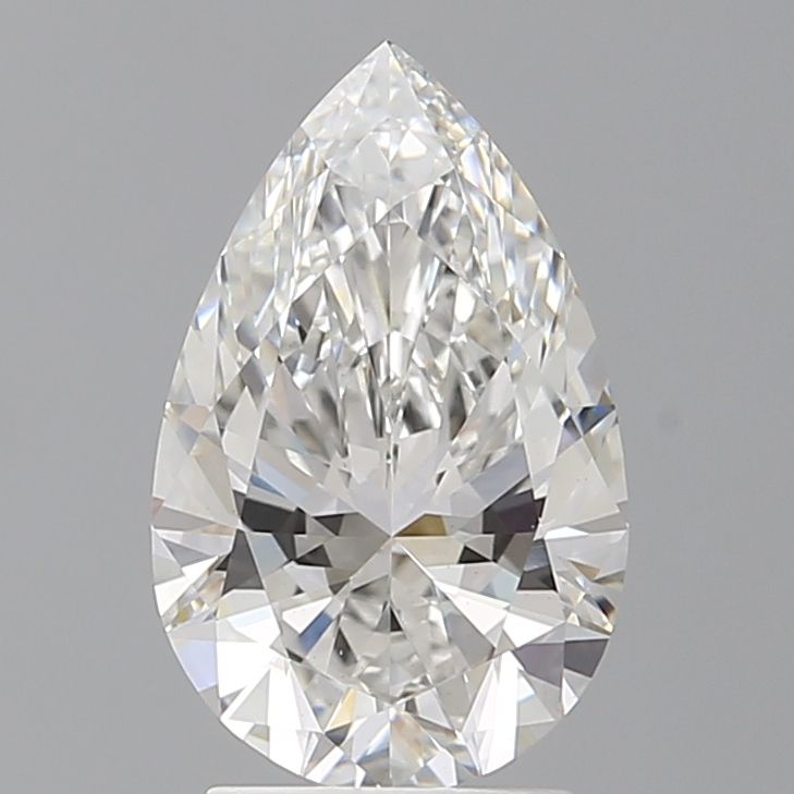 Lab Grown Diamond 2,57Ct F-VS1 Pear - IGILG818692655 1