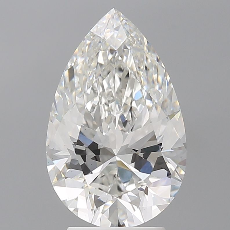Lab Grown Diamond 3,57Ct F-VS2 Pear - IGILG817657859 1