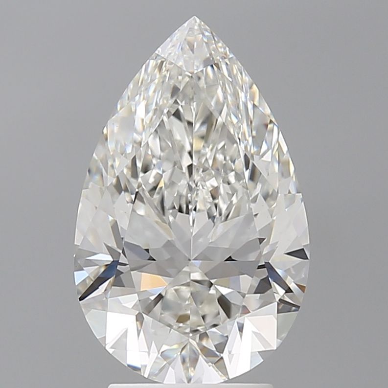 Lab Grown Diamond 3,6Ct F-VS1 Pear - IGILG817657995 1