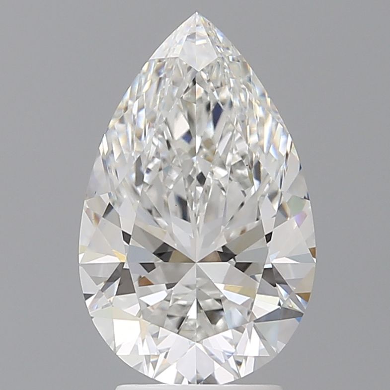 Lab Grown Diamond 3,56Ct E-VS1 Pear - IGILG817692765 1