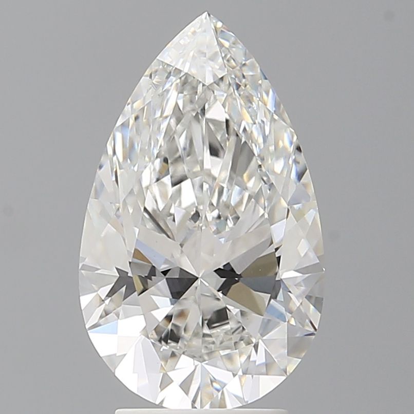 Lab Grown Diamond 3,57Ct E-VVS2 Pear - IGILG817692784 1