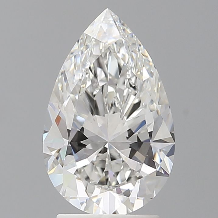 Lab Grown Diamond 2,59Ct F-VS1 Pear - IGILG818693575 1