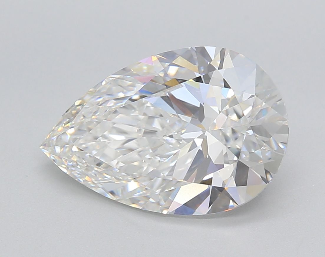 Lab Grown Diamond 3,67Ct E-VVS2 Pear - IGILG821677829 1