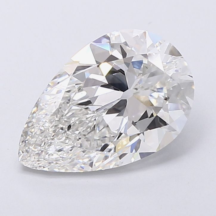 Lab Grown Diamond 3,53Ct F-VVS2 Pear - IGILG819622114 1