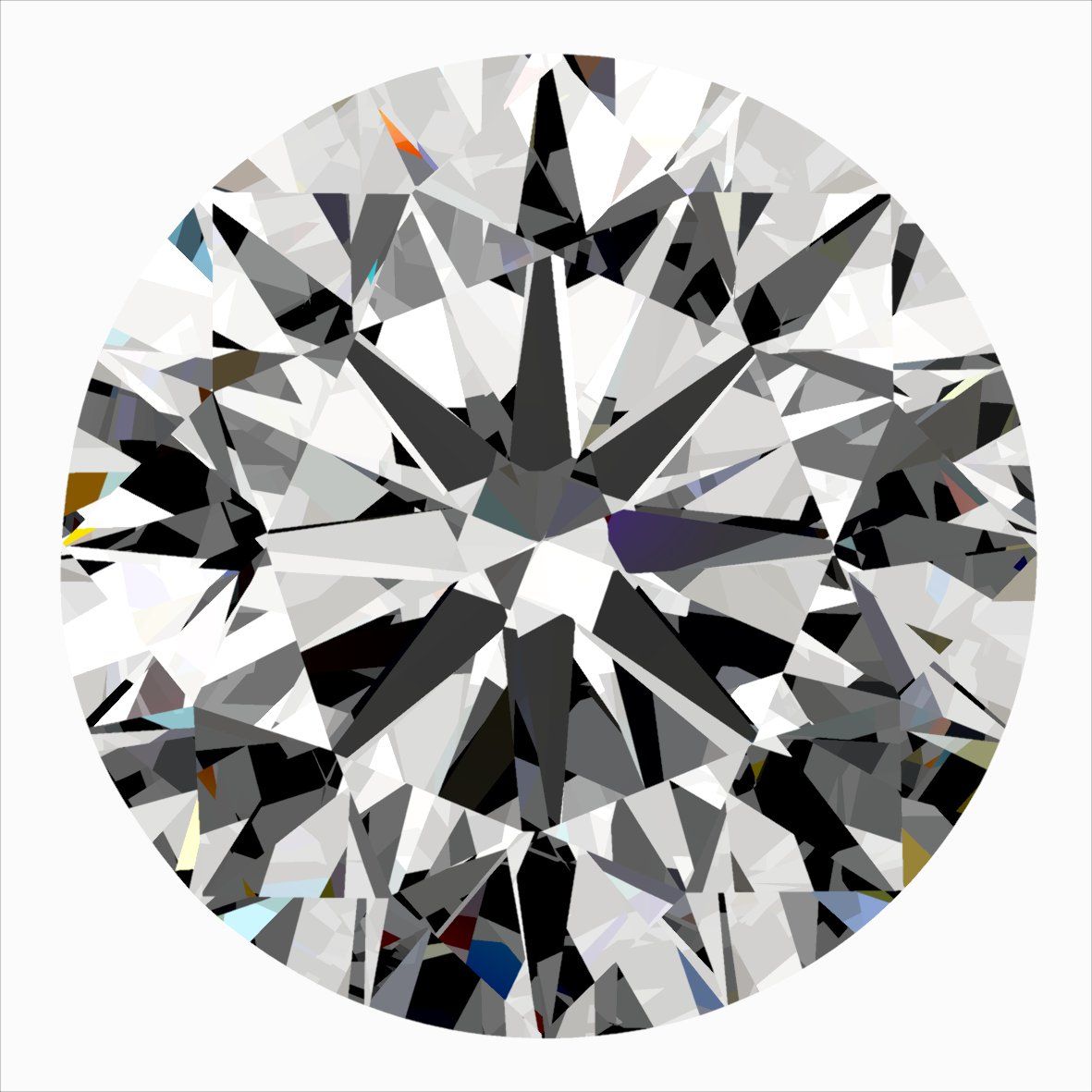 Diamond Natural 0,4Ct F-SI2 Round - GIA6551874482 1