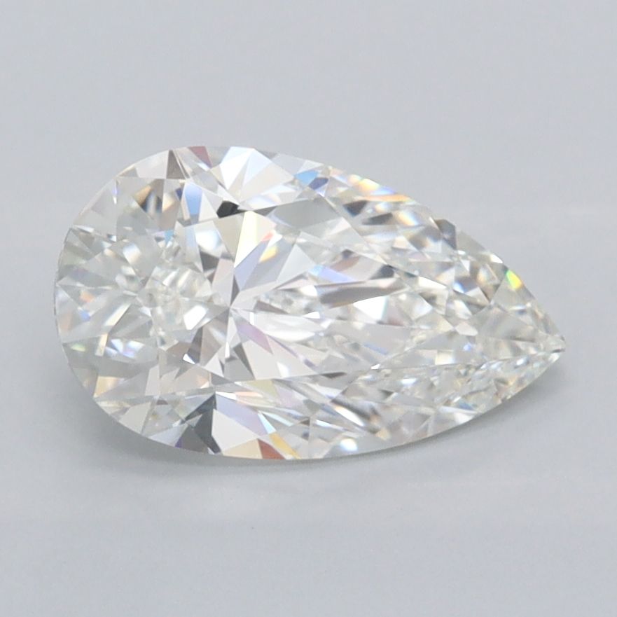 Lab Grown Diamond 1,38Ct G-FL Pear - IGILG782601158 1