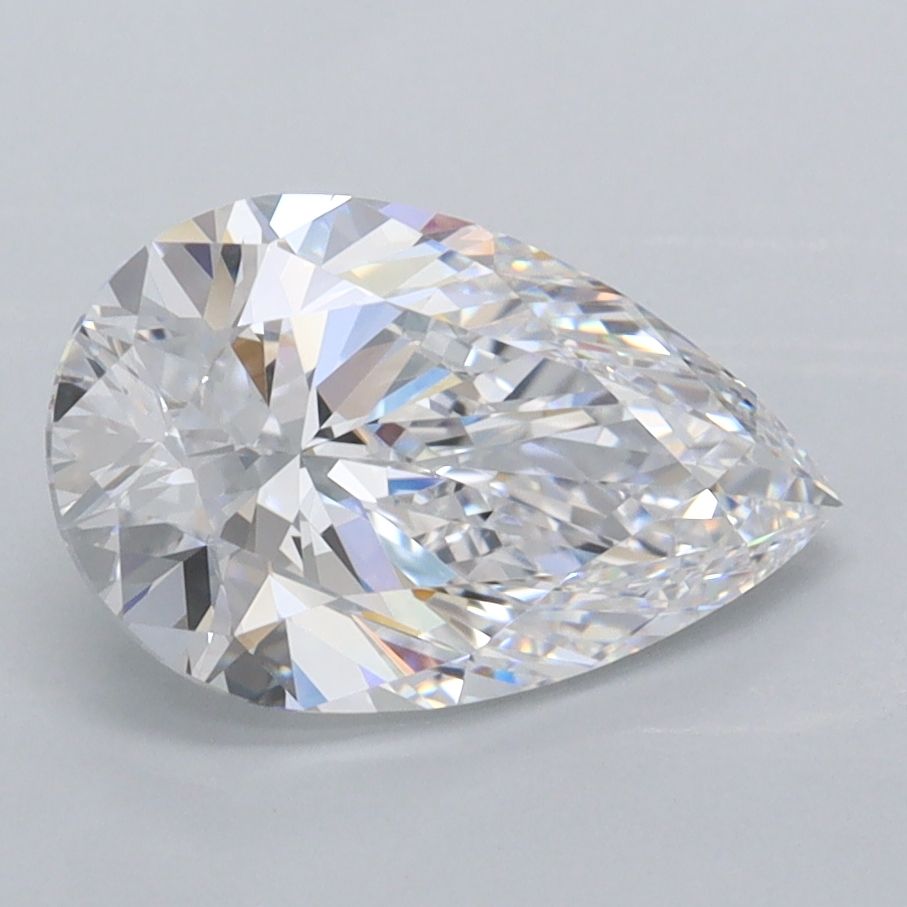 Lab Grown Diamond 2,09Ct D-FL Pear - IGILG794625453 1