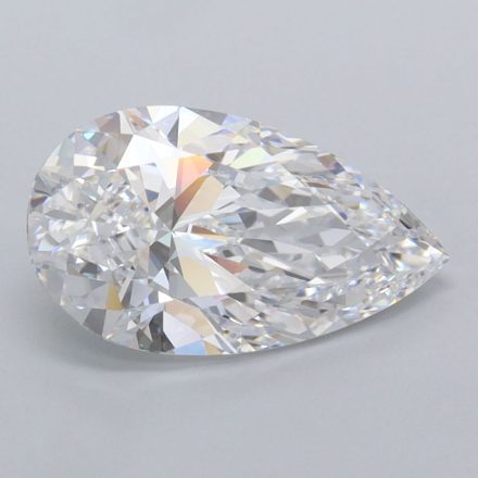 Lab Grown Diamond 2,15Ct D-FL Pear - IGILG799651759 1
