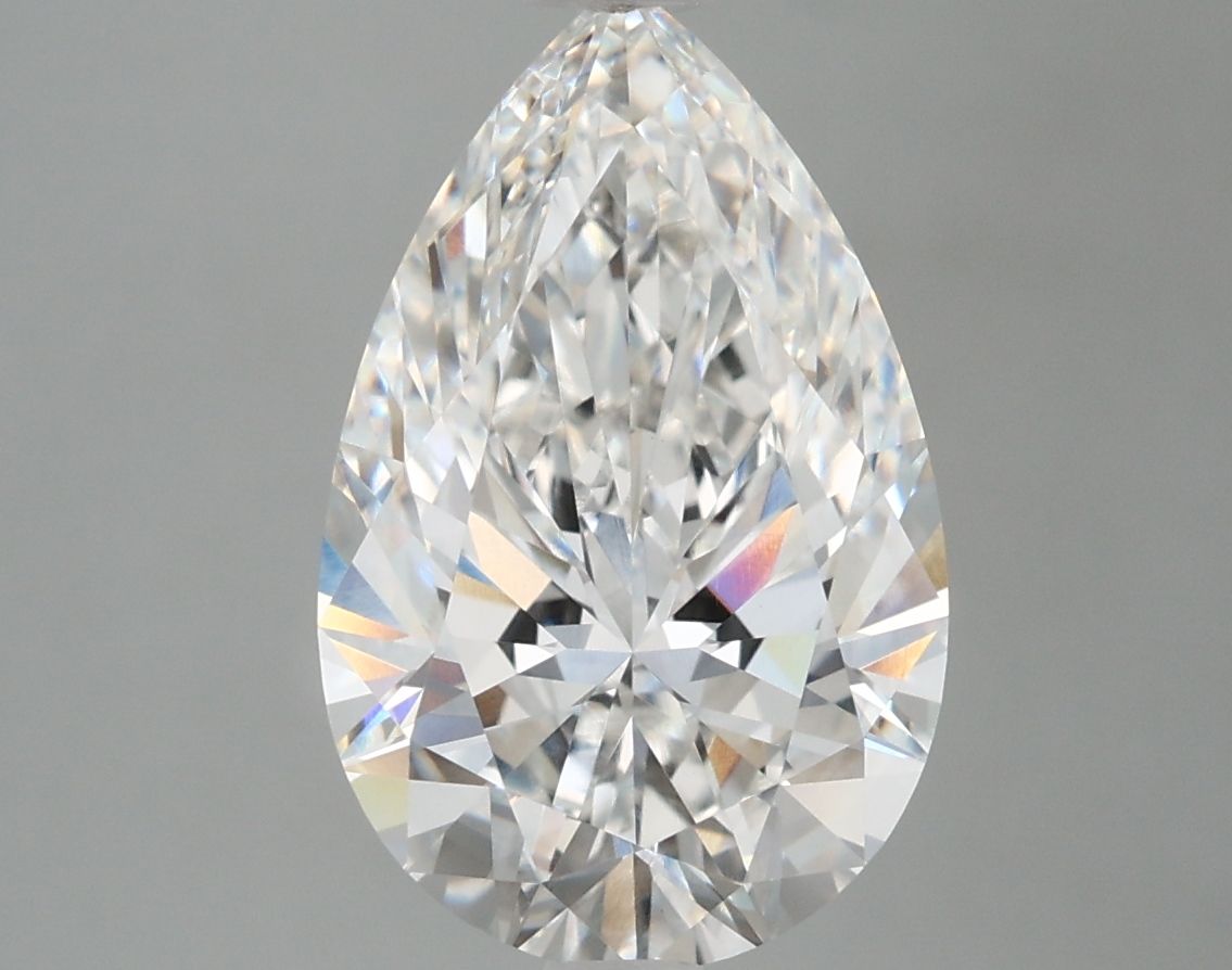 Lab Grown Diamond 3,88Ct F-VVS2 Pear - IGILG821689454 1