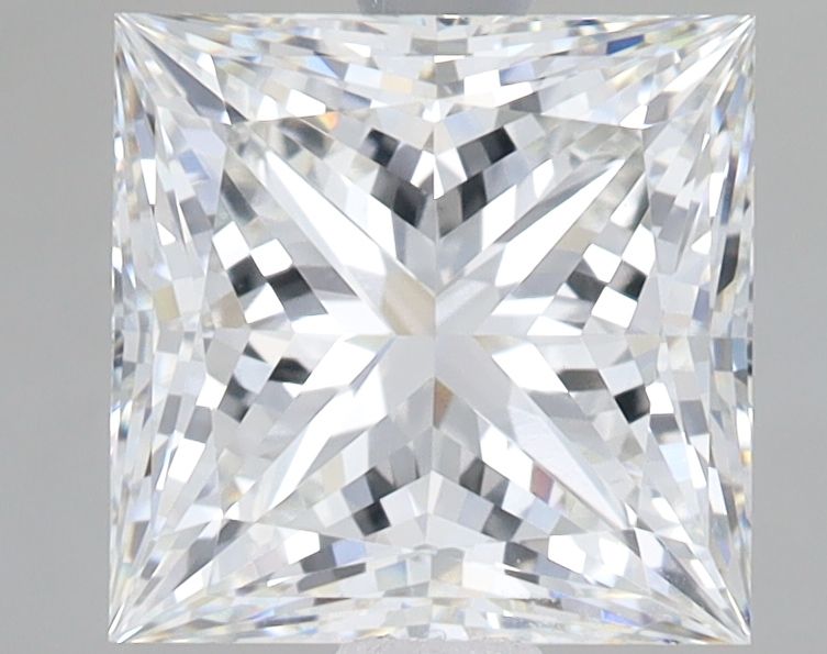 Lab Grown Diamond 3,08Ct F-VVS2 Princess - IGILG823622079 1
