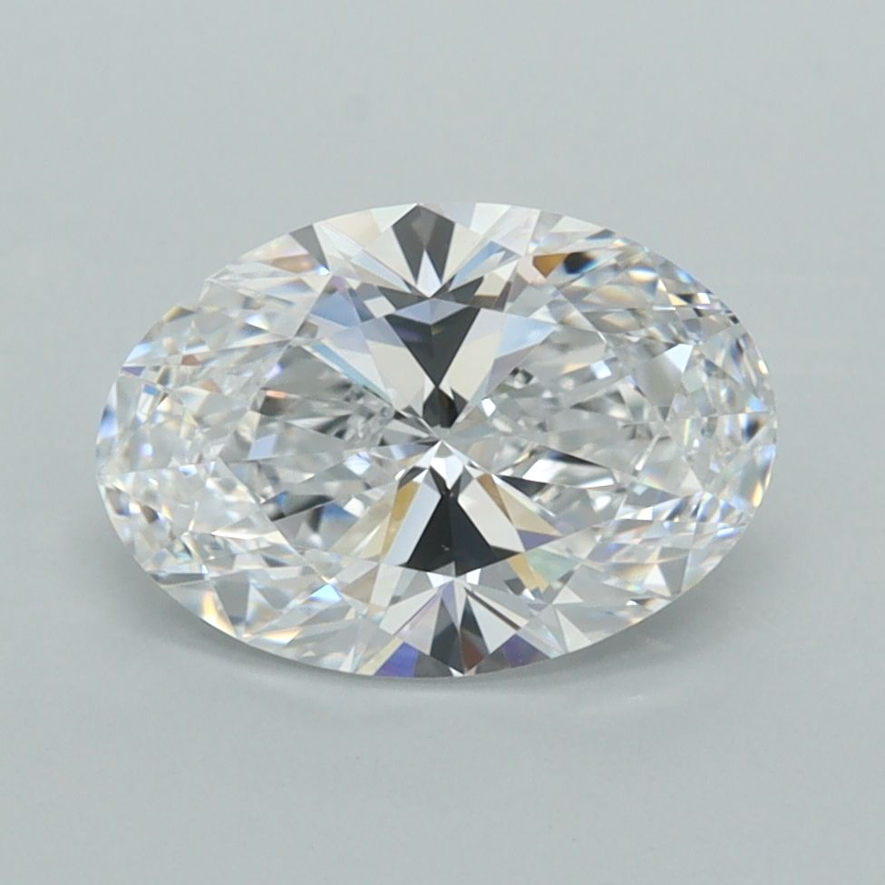 Lab Grown Diamond 2Ct D-FL Oval - IGILG754517961 1
