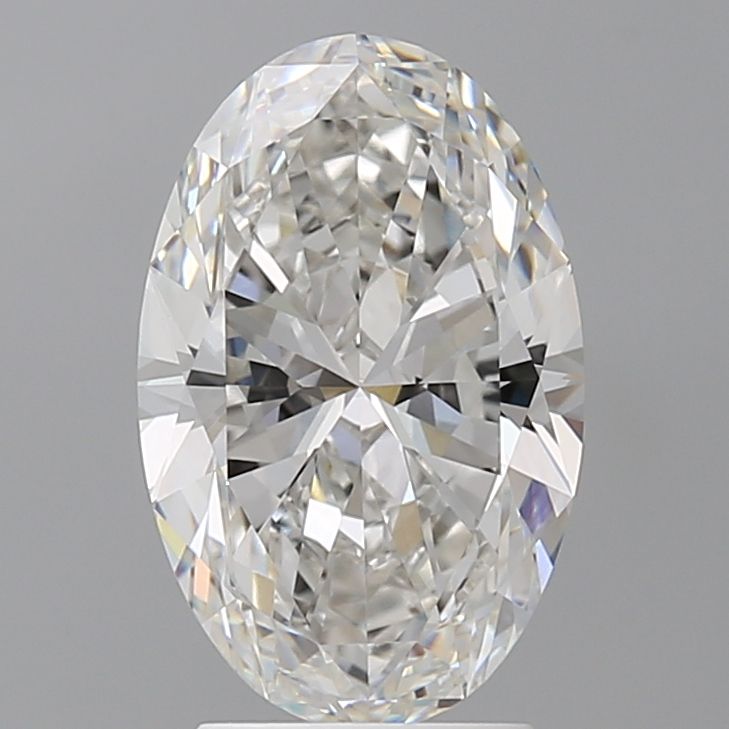 Lab Grown Diamond 3,1Ct F-VVS2 Oval - IGILG817657042 1