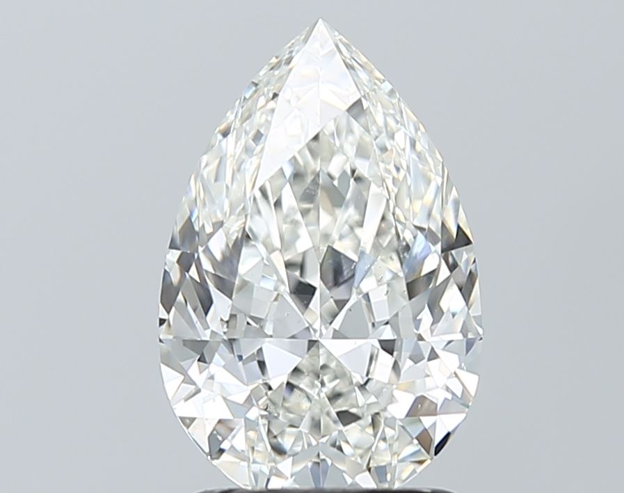 Diamond Natural 1,7Ct H-SI1 Pear - GIA7553800637 1