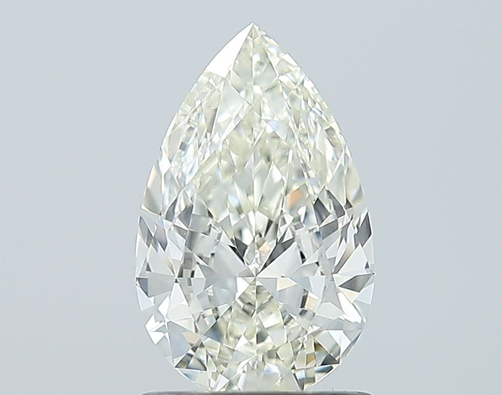 Diamond Natural 1Ct K-VVS1 Pear - GIA6555801371 1