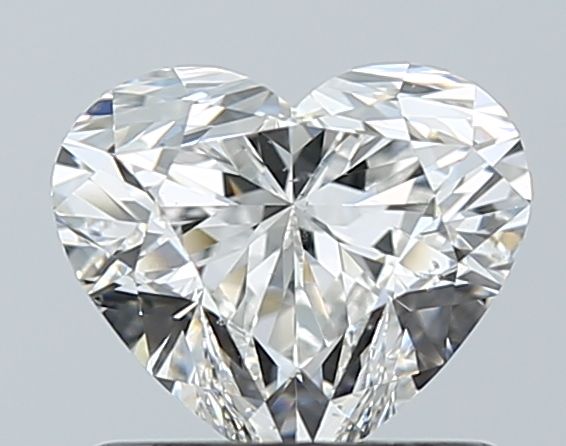 Diamond Natural 1,01Ct G-SI1 Heart - GIA6551673730 1