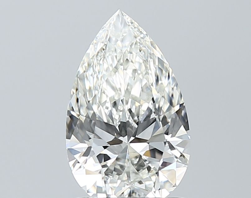Diamond Natural 1,06Ct H-IF Pear - GIA5241015497 1