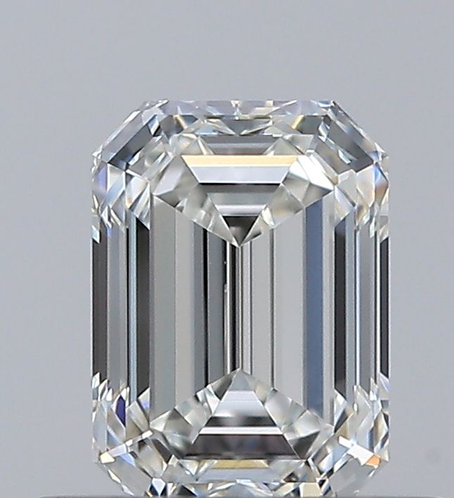 Diamond Natural 0,5Ct G-VVS2 Emerald - GIA6555871315 1
