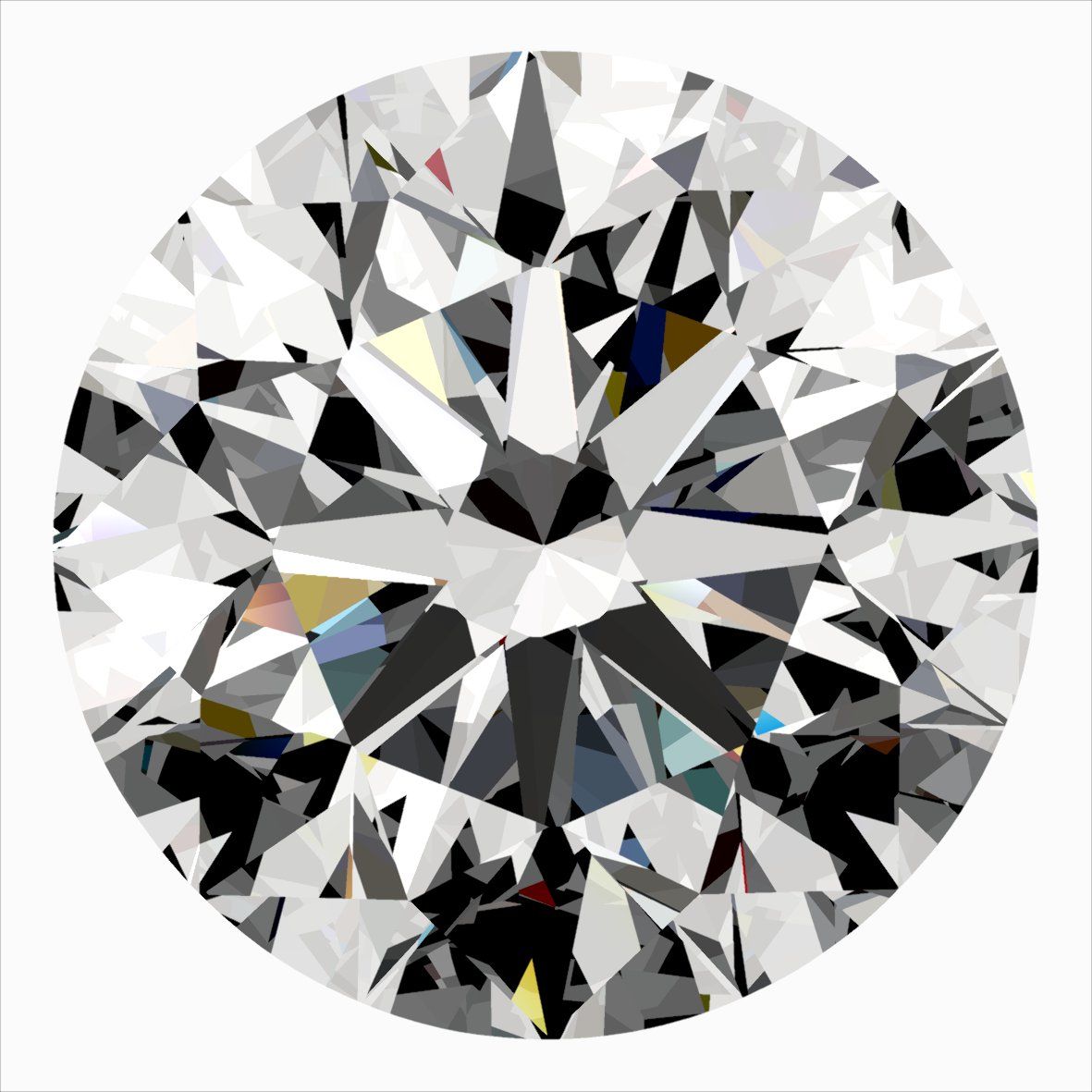 Diamond Natural 0,3Ct D-VVS2 Round - GIA2557852792 1