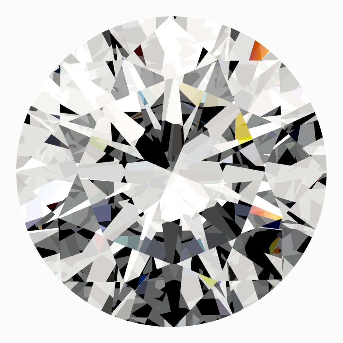 Diamond Natural 0,31Ct F-VVS2 Round - GIA6551874689 1