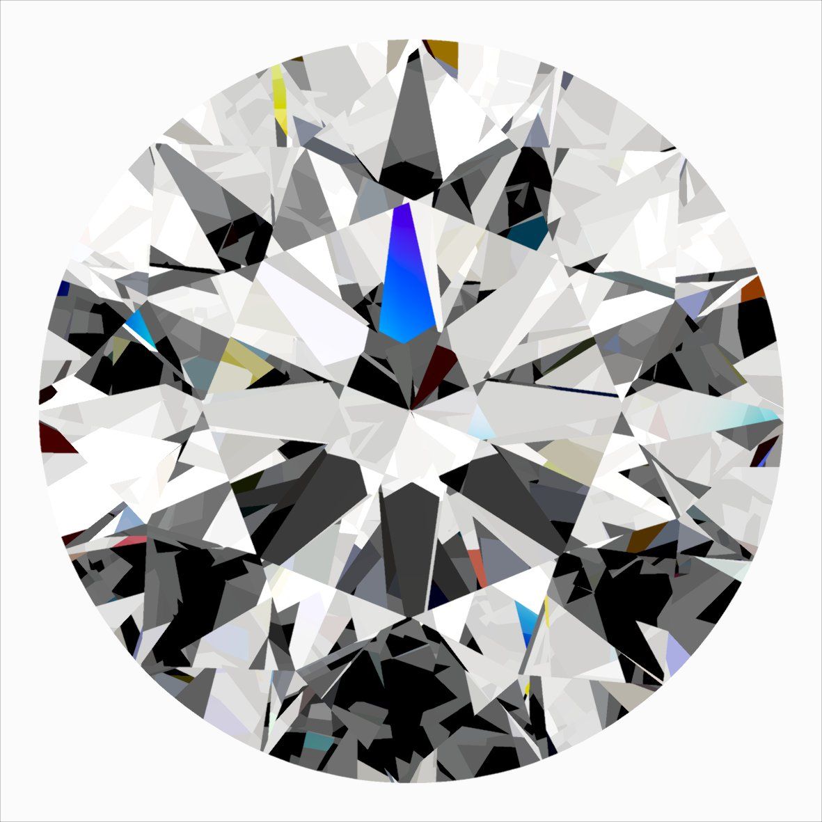 Diamond Natural 0,32Ct F-VS2 Round - GIA7553816866 1