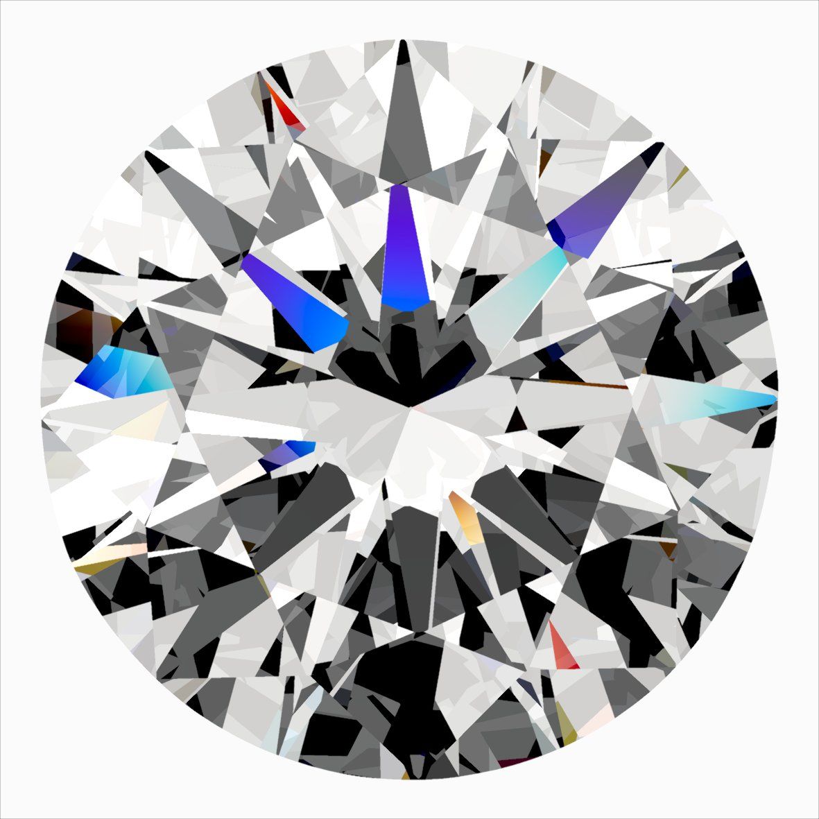 Diamond Natural 0,3Ct H-SI1 Round - GIA6551816428 1