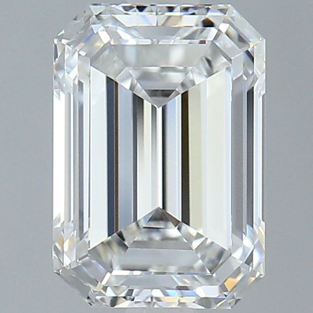Diamond Natural 1,71Ct D-VVS1 Emerald - GIA6555230438 1