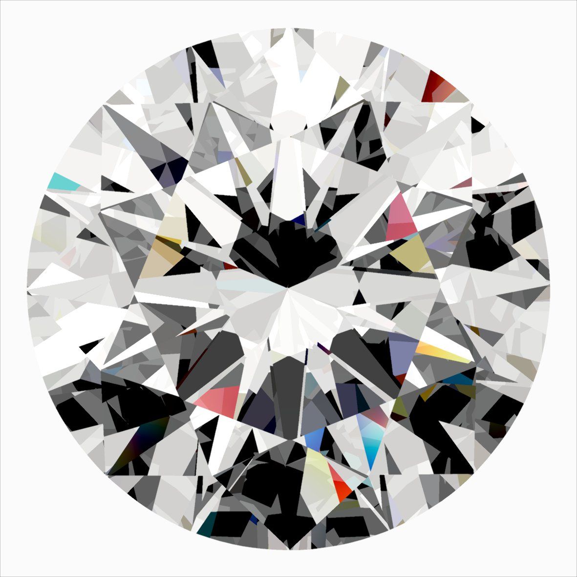 Diamond Natural 0,3Ct E-VVS1 Round - GIA6552876125 1