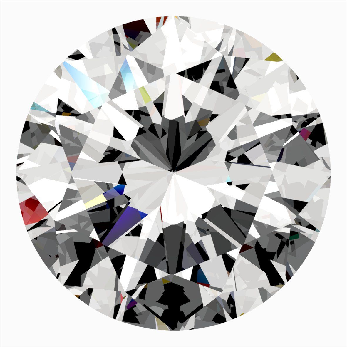 Diamond Natural 0,3Ct G-VVS1 Round - GIA1559816368 1