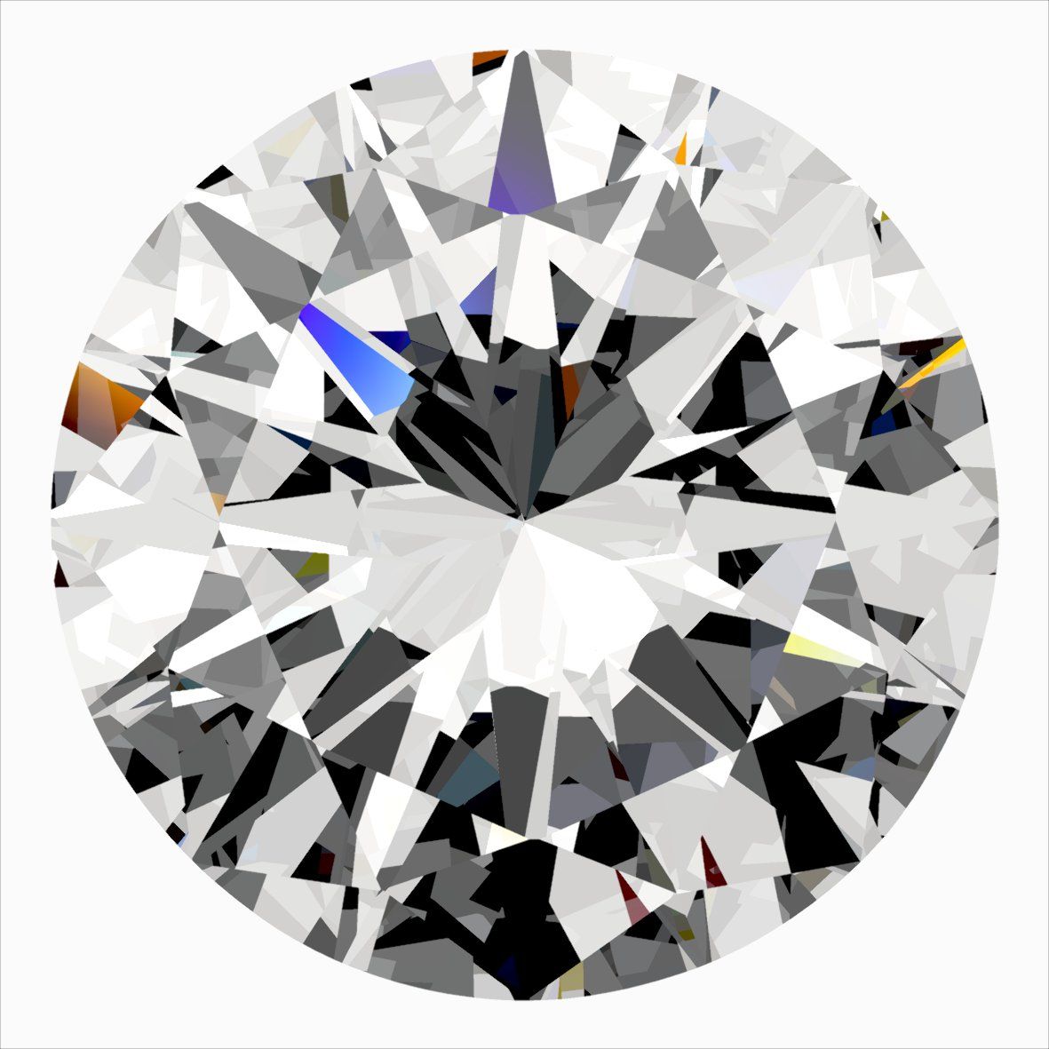 Diamond Natural 0,4Ct I-VS1 Round - GIA2554874559 1