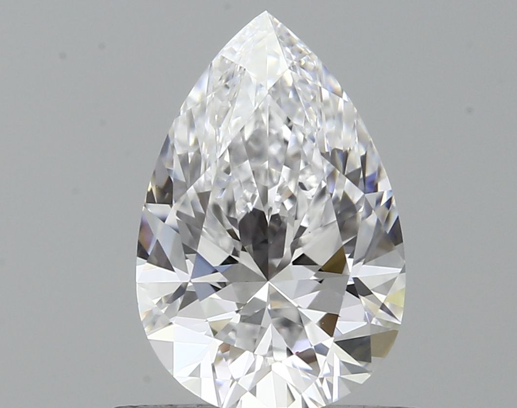 Diamond Natural 0,7Ct D-VVS2 Pear - GIA7556831316 1