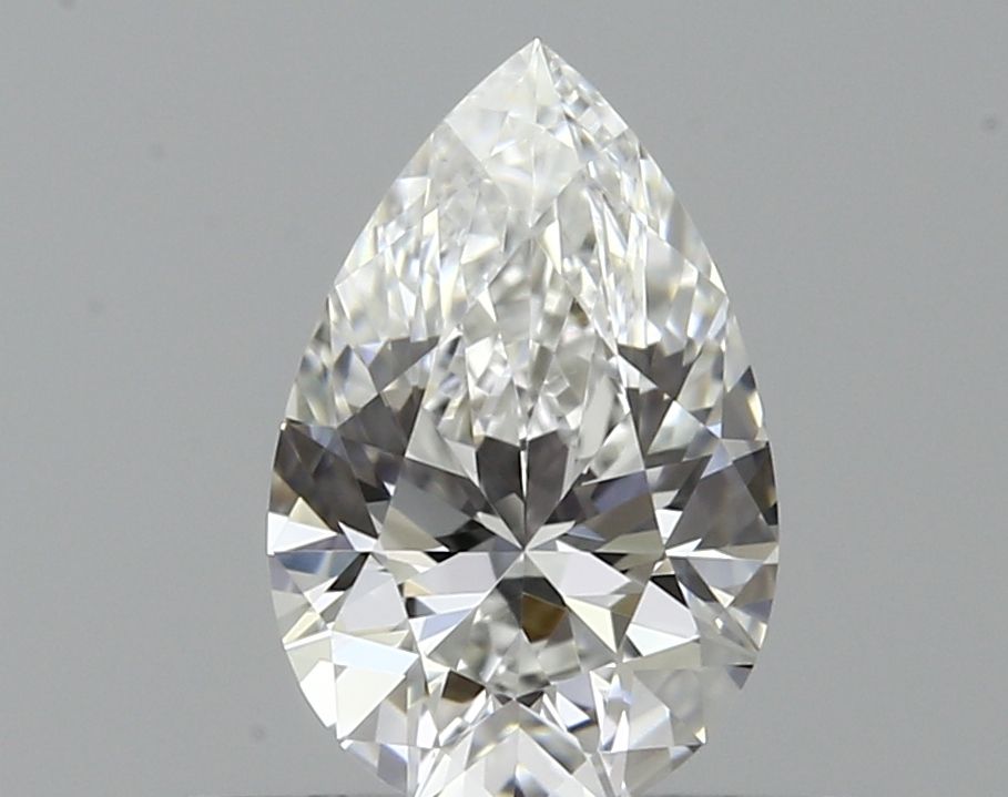 Diamond Natural 0,41Ct F-IF Pear - GIA6551826093 1