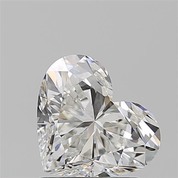 Diamond Natural 1,52Ct H-VVS1 Heart - GIA6515737298 1