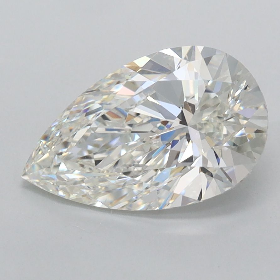 Lab Grown Diamond 2,02Ct F-FL Pear - IGILG811638504 1